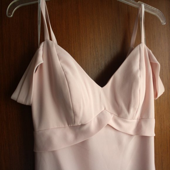 Kleinfeld Bridal Cold-Shoulder Bridesmaids Dress - Picture 5 of 8